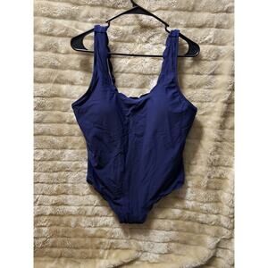 Sheshow Women's Navy Blue One Piece Swimsuit Size 2X XXL